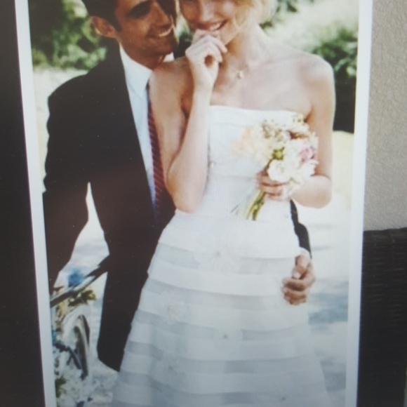 Galina Ivory Wedding Dress, Sz 6 - Picture 3 of 9